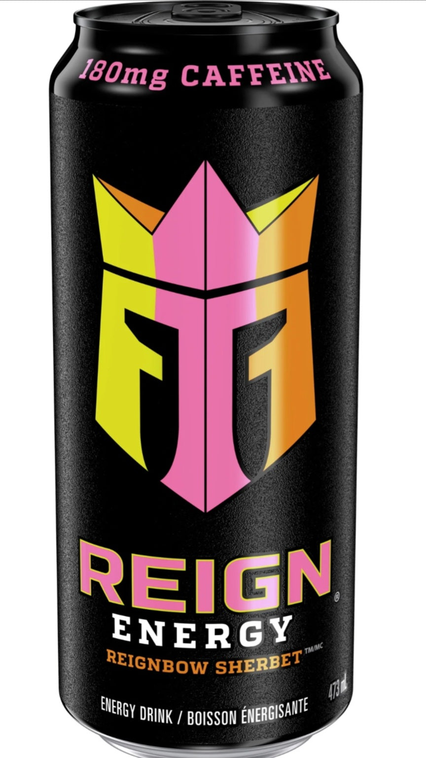 REIGN REIGNBOW SHERBET ENERGY DRINK