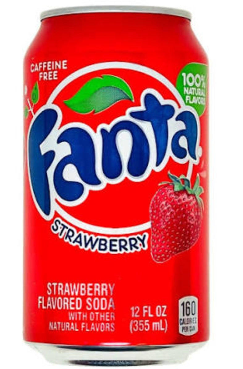FANTA STRAWBERRY SODA POP